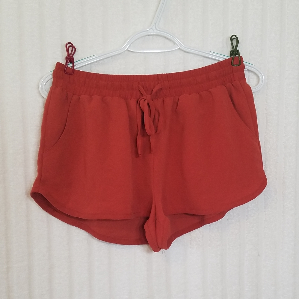 Forever 21 shorts. Rust/Red color. Size M